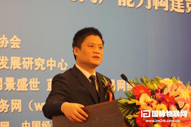 摩域体育平台信息化发展研究中心主任、首席研究员杨冰之以《智慧企业-大型企业网络转型战略》为题作了主题发言