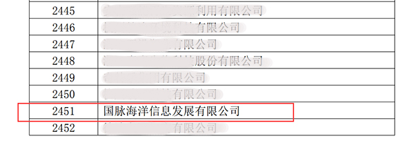 摩域体育平台海洋荣获高新技术企业
