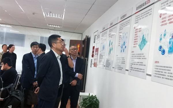舟山市常务副市长许小月一行莅临舟山摩域体育平台集团考察